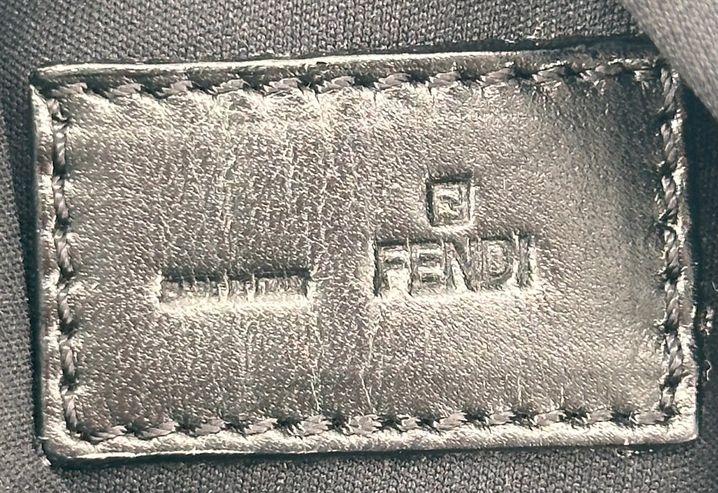 Fendi Zucca Barrel Bag