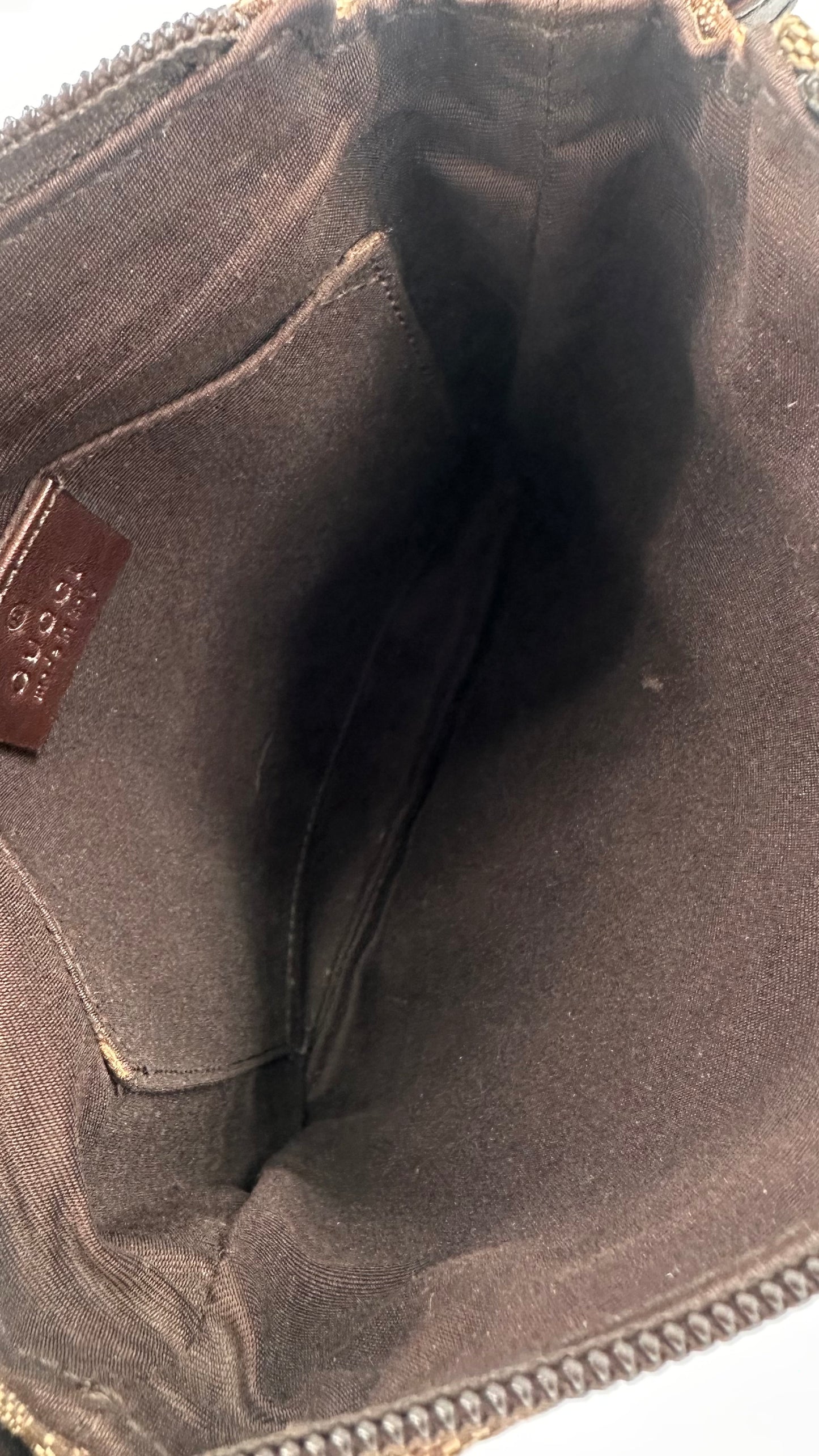 Gucci GG canvas perforated Messenger bag