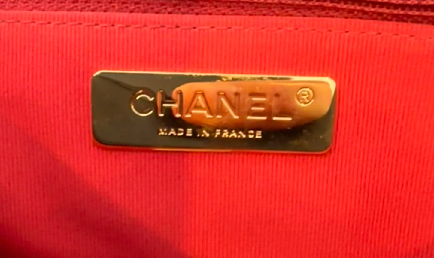 Chanel 19 Lambskin Leather Puffy Handbag
