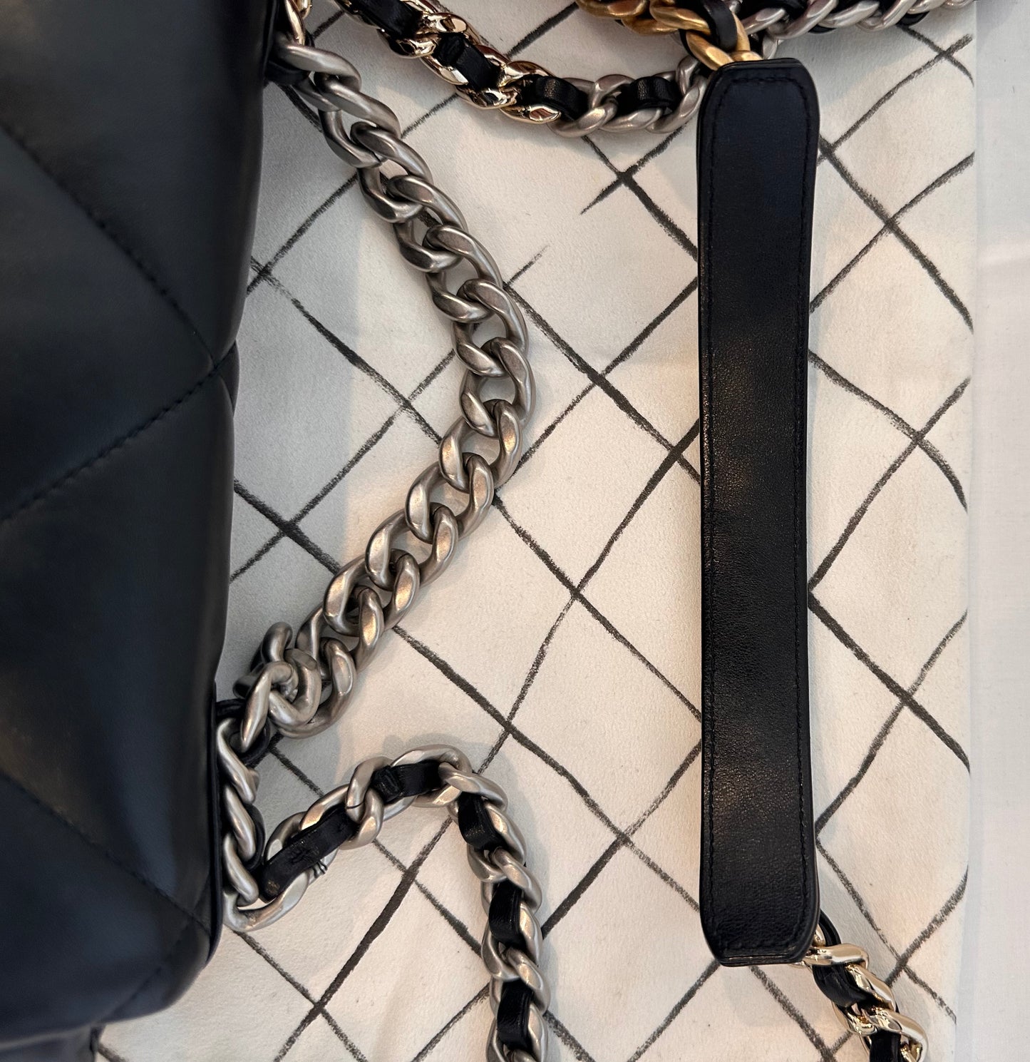 Chanel 19 Lambskin Leather Puffy Handbag