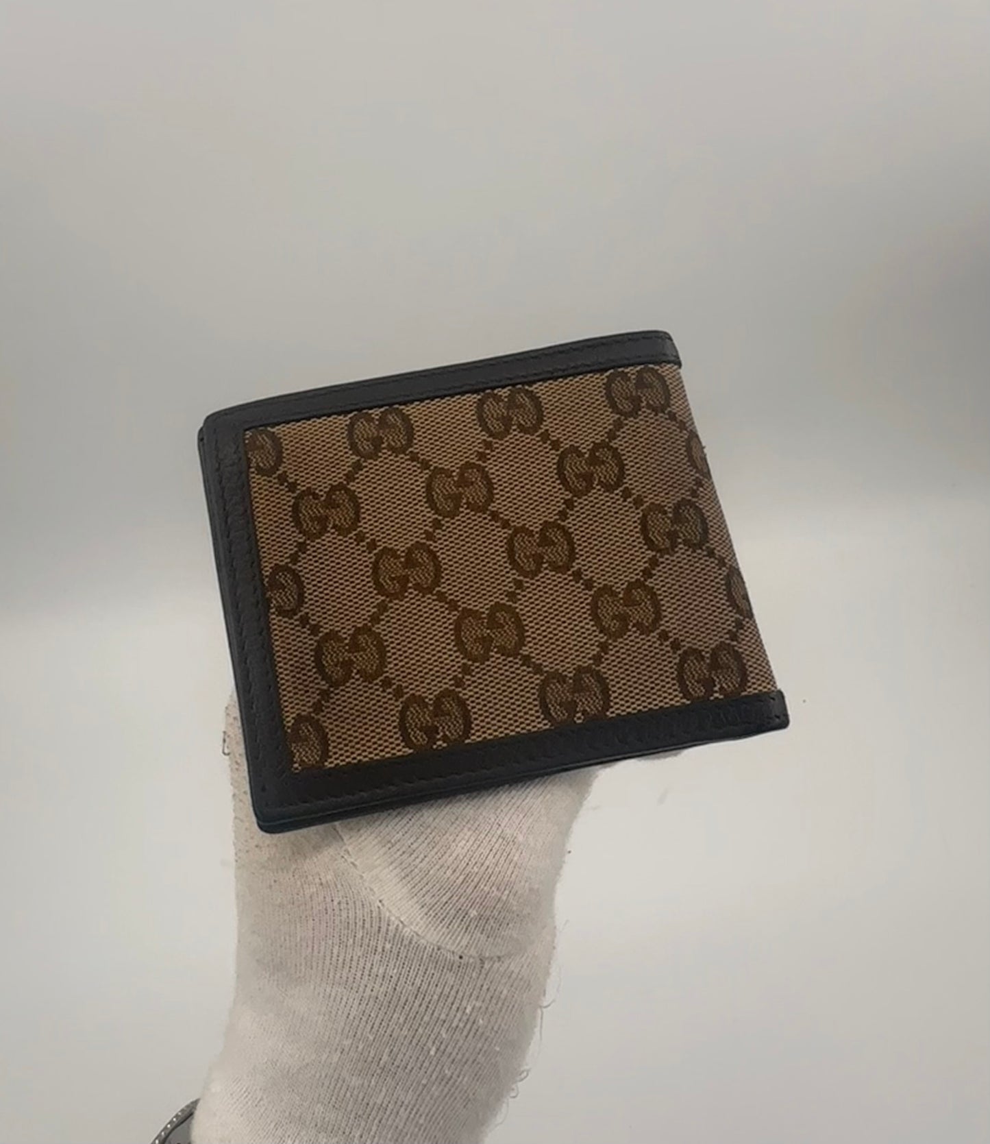 Gucci GG Canvas bi-fold wallet