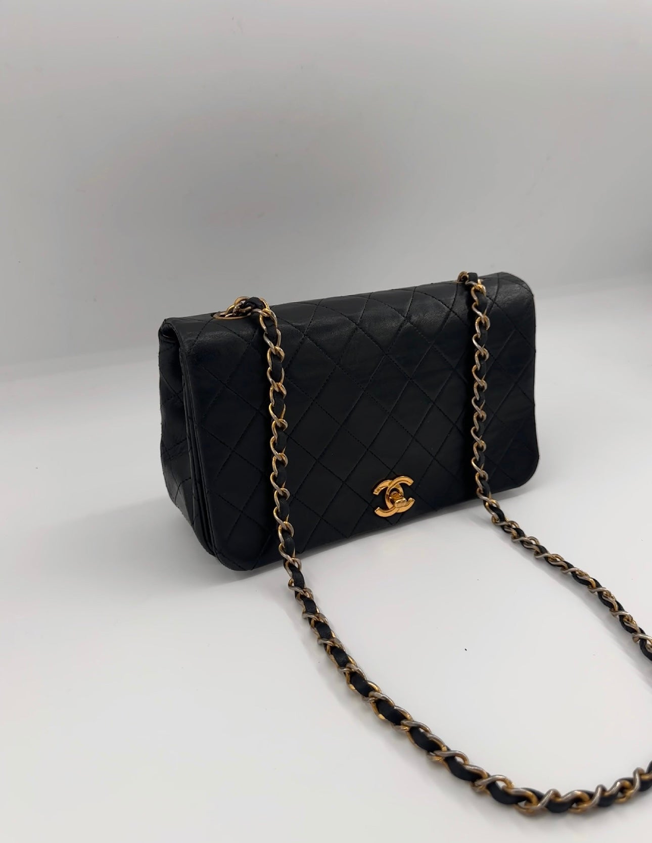 Chanel Lambskin Turnlock Crossbody/ Shoulder bag