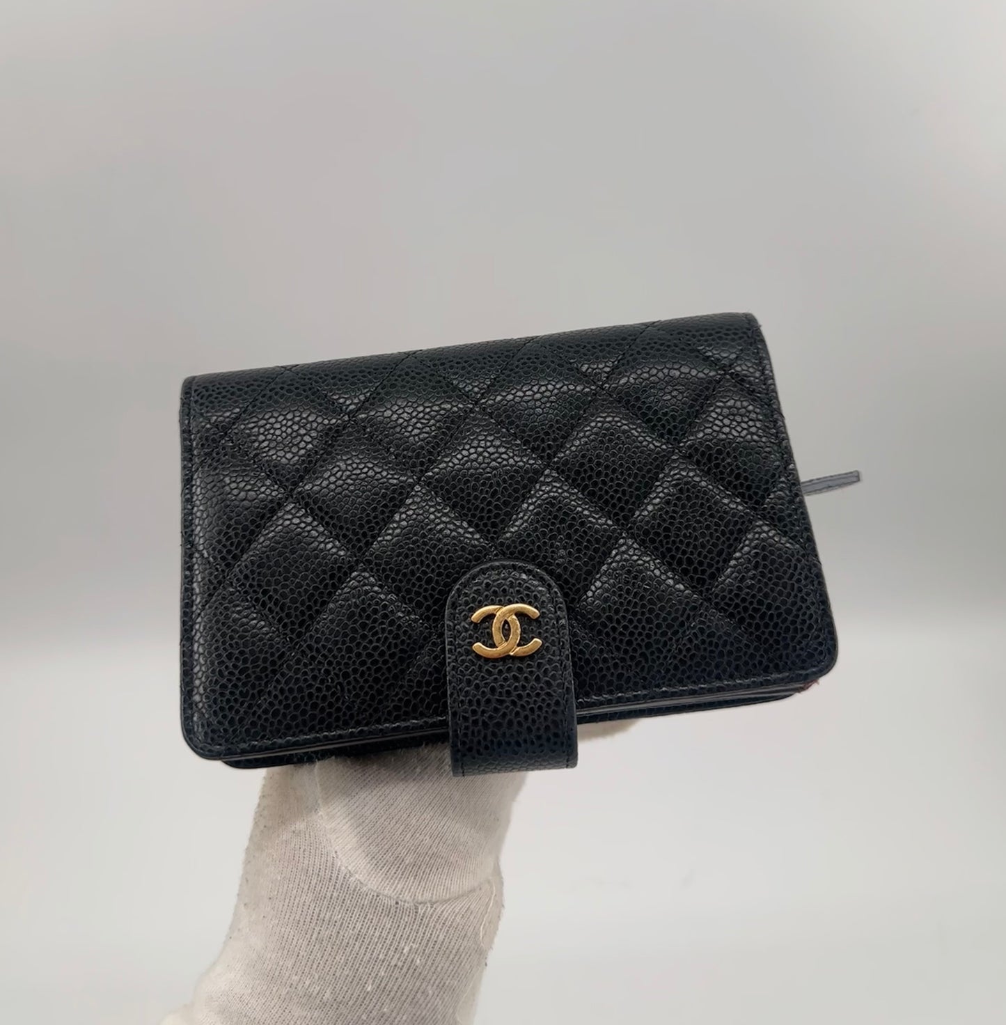 Chanel Caviar Mid Wallet