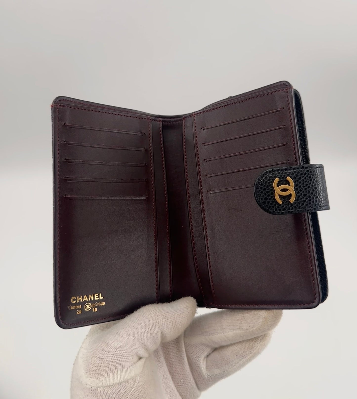 Chanel Caviar Mid Wallet