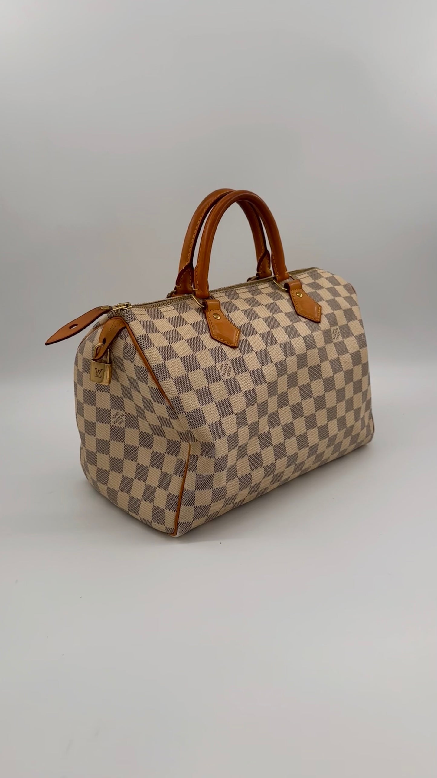 Louis Vuitton Speedy 30 Damier Azur