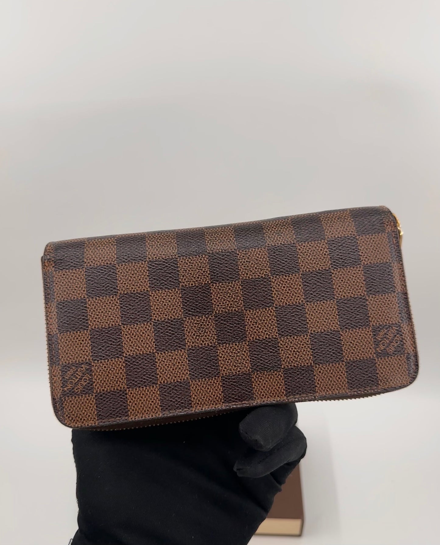Louis Vuitton Damier Ebene Long Wallet