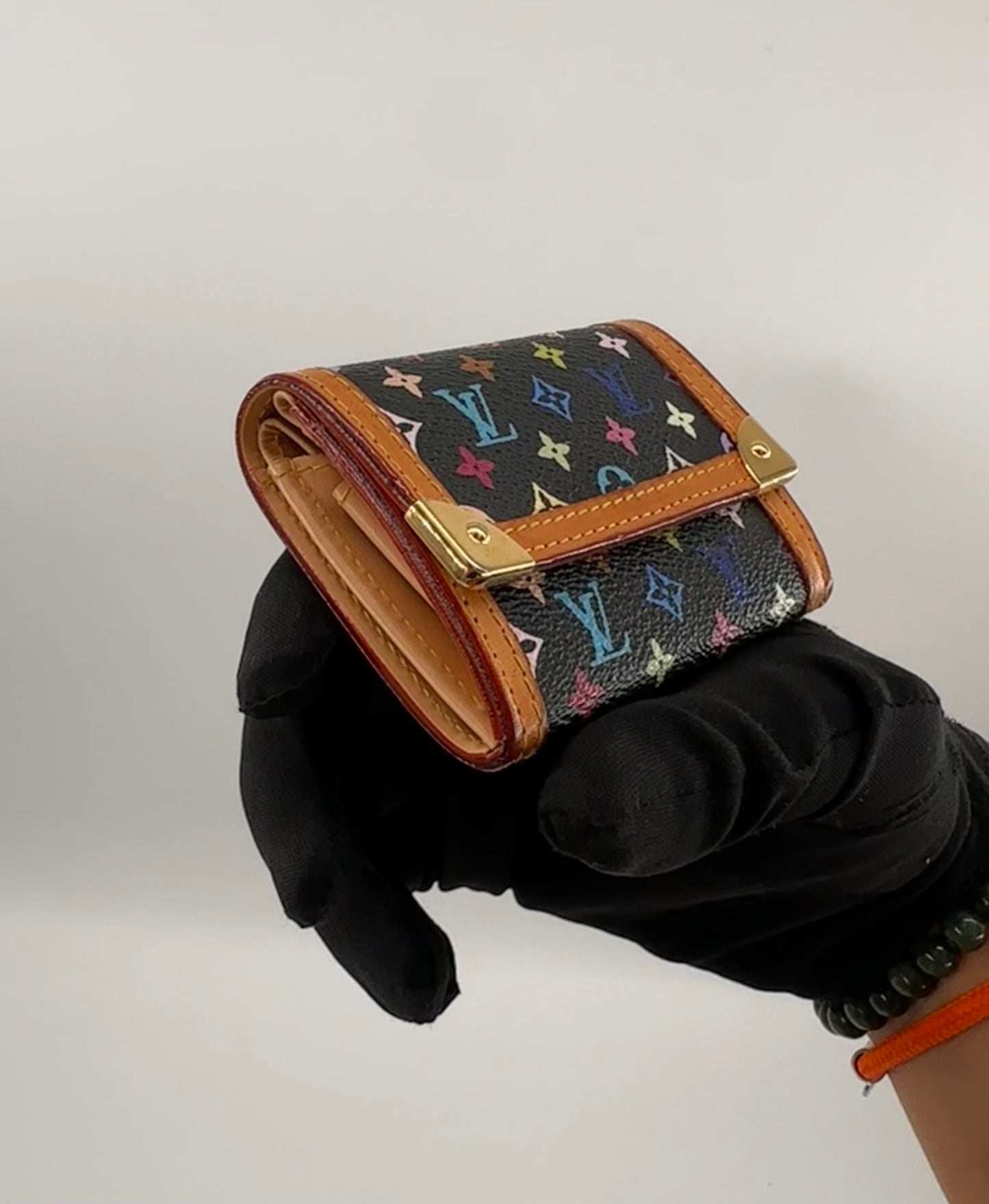 Louis Vuitton Monogram Multicolor Porte Monnaie Plat