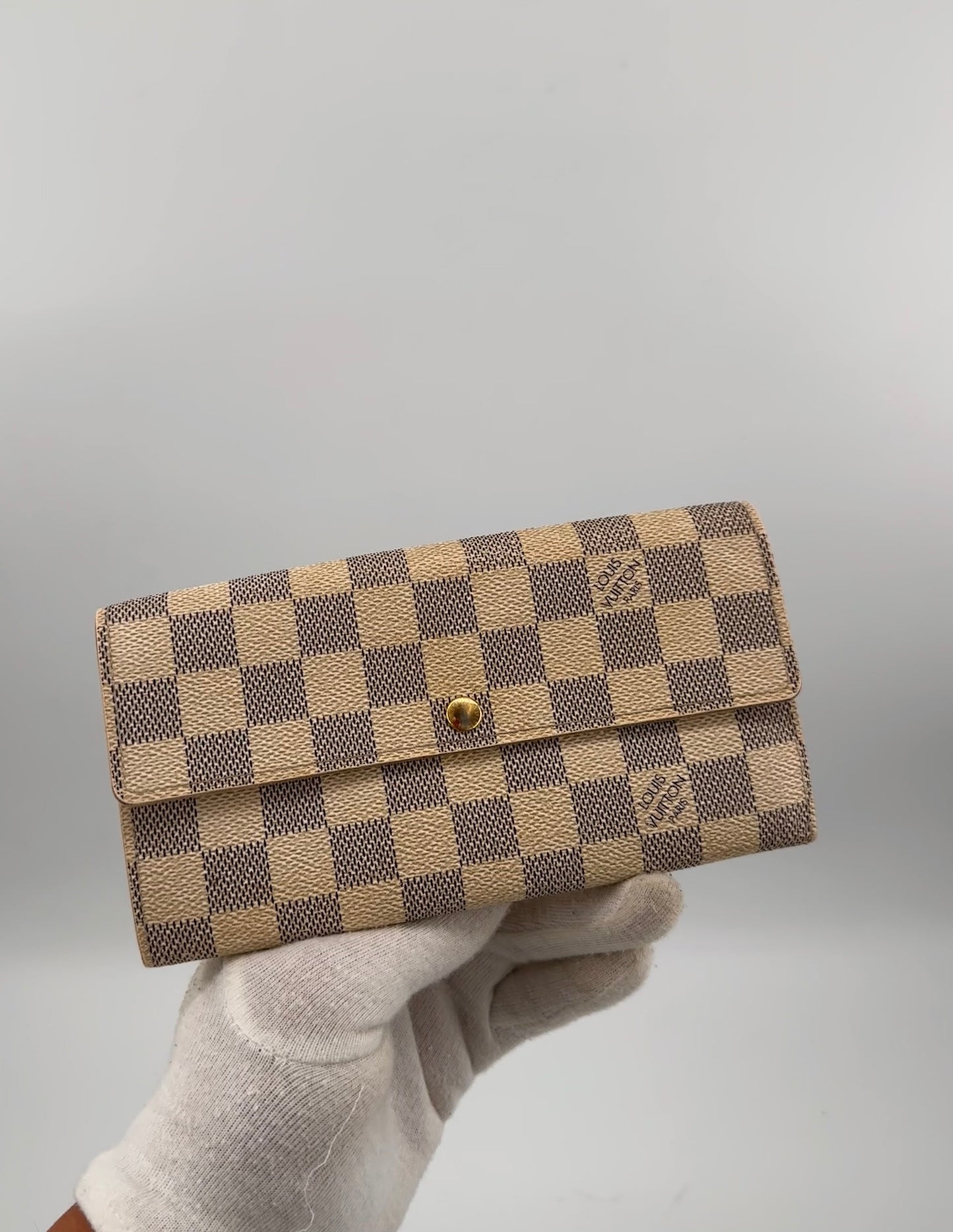 Louis Vuitton Damier Azur Purse