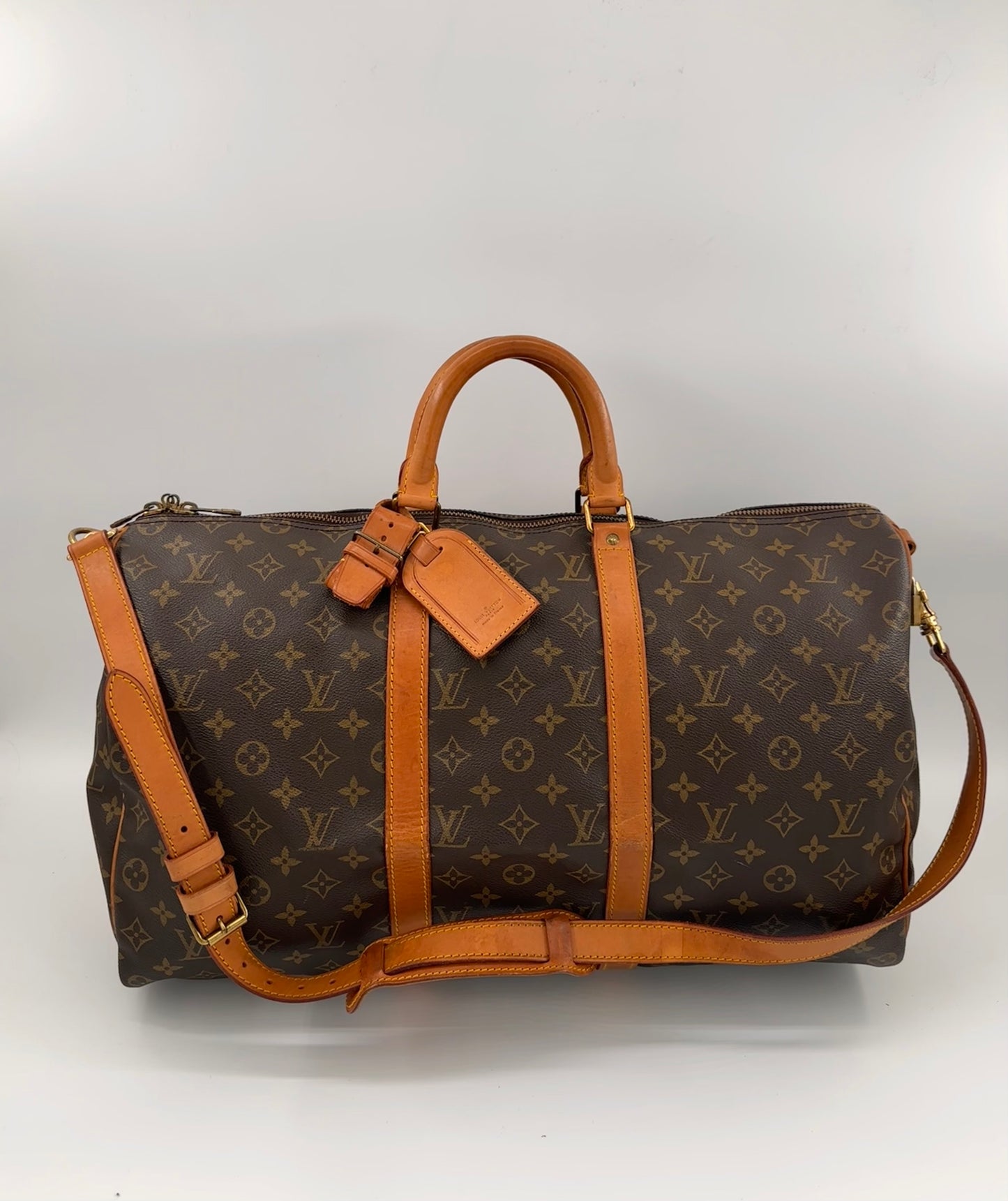 Louis Vuitton Keepall 50 Bandouliere Travel Bag