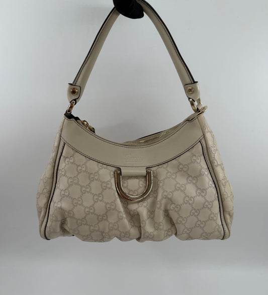 Gucci Guccissima Abbey Shoulder Bag