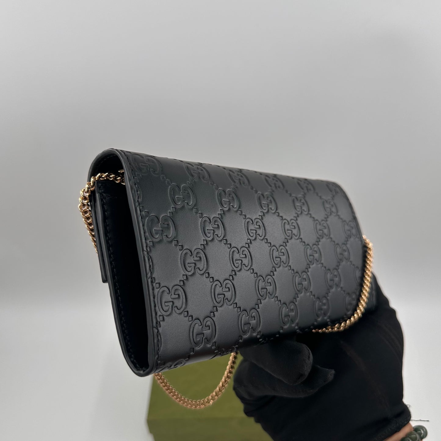 Gucci Padlock Wallet on Chain