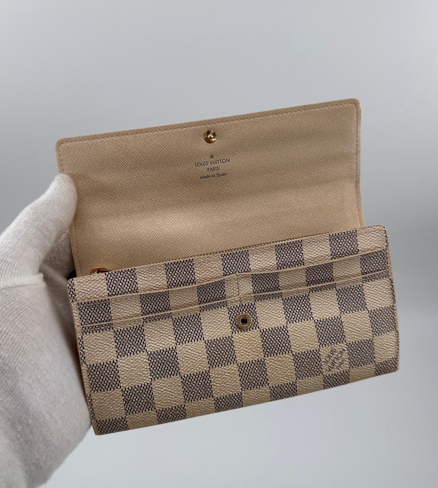 Louis Vuitton Damier Azur Purse