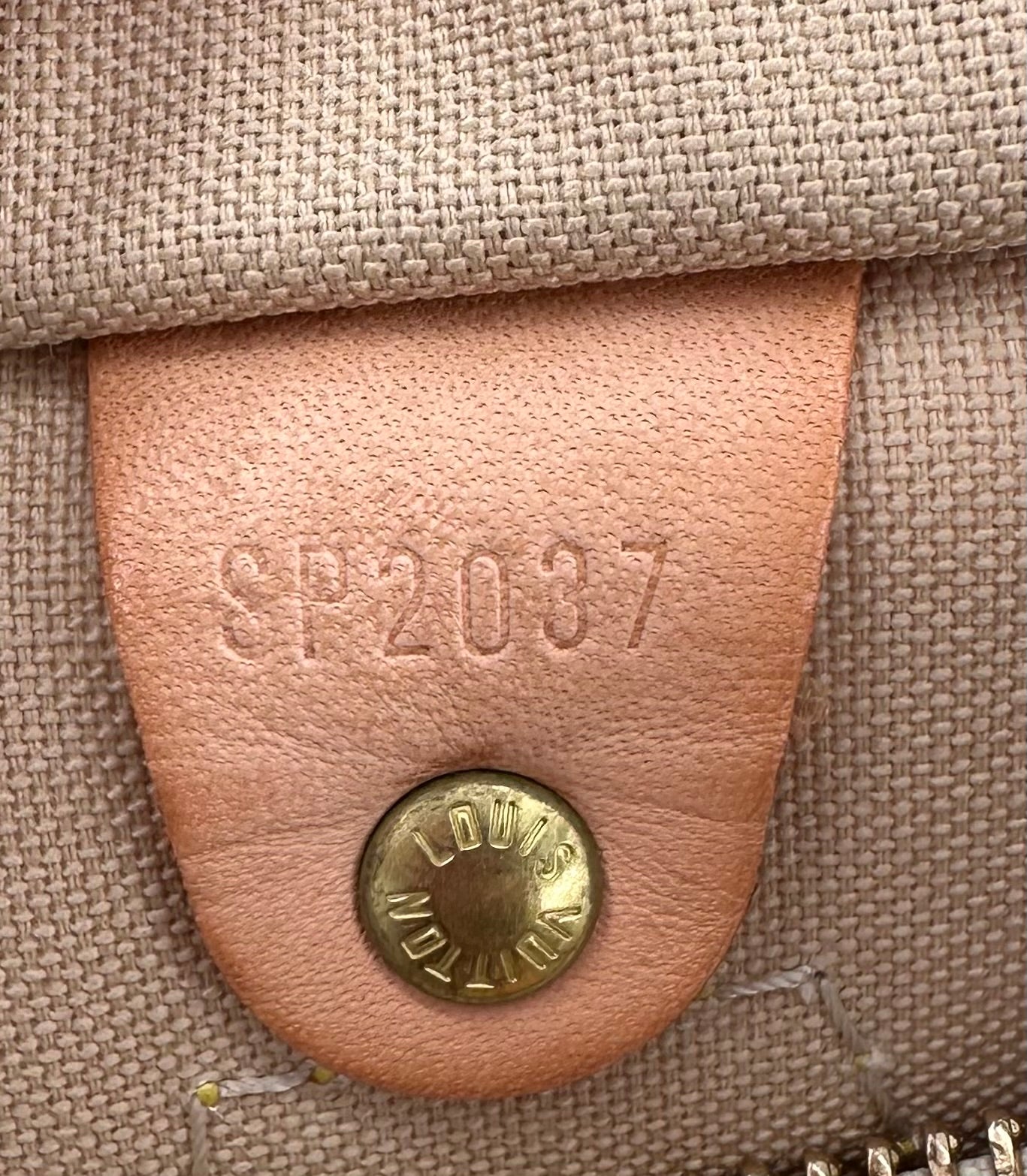 Louis Vuitton Speedy 25 Damier Azur