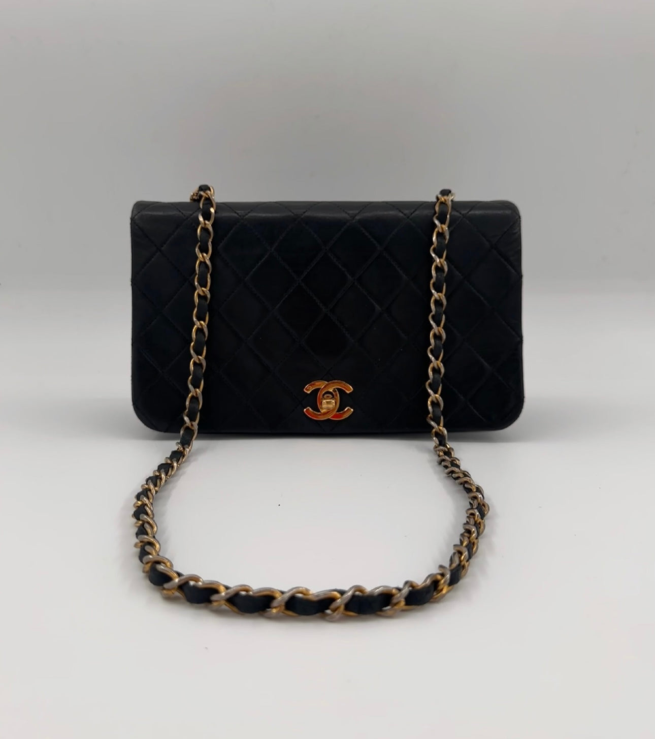 Chanel Lambskin Turnlock Crossbody/ Shoulder bag