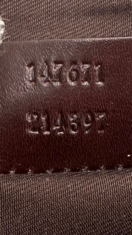 Gucci GG canvas perforated Messenger bag