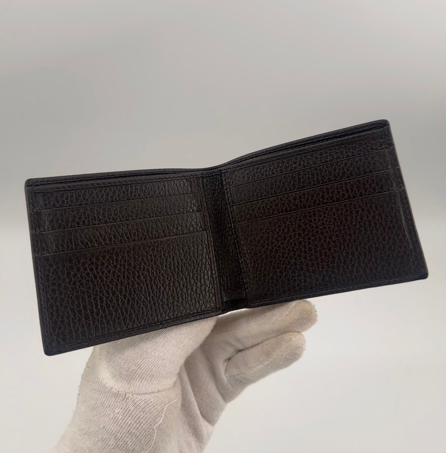 Gucci GG Canvas bi-fold wallet
