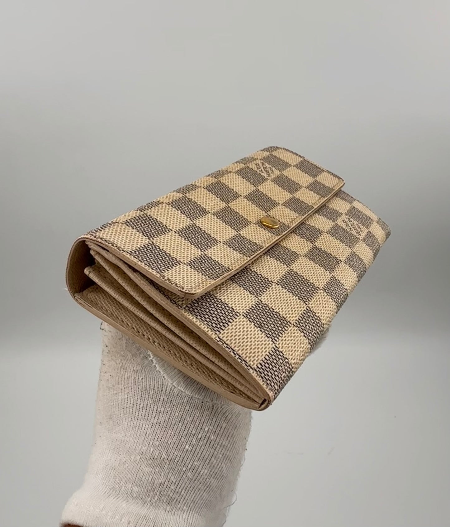 Louis Vuitton Damier Azur Purse