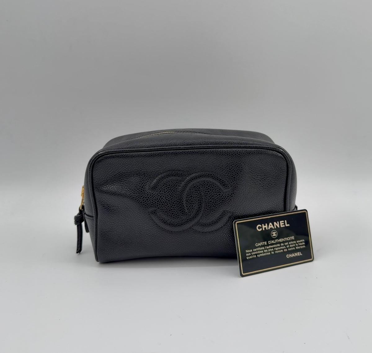 Chanel CC Cosmetic Pouch