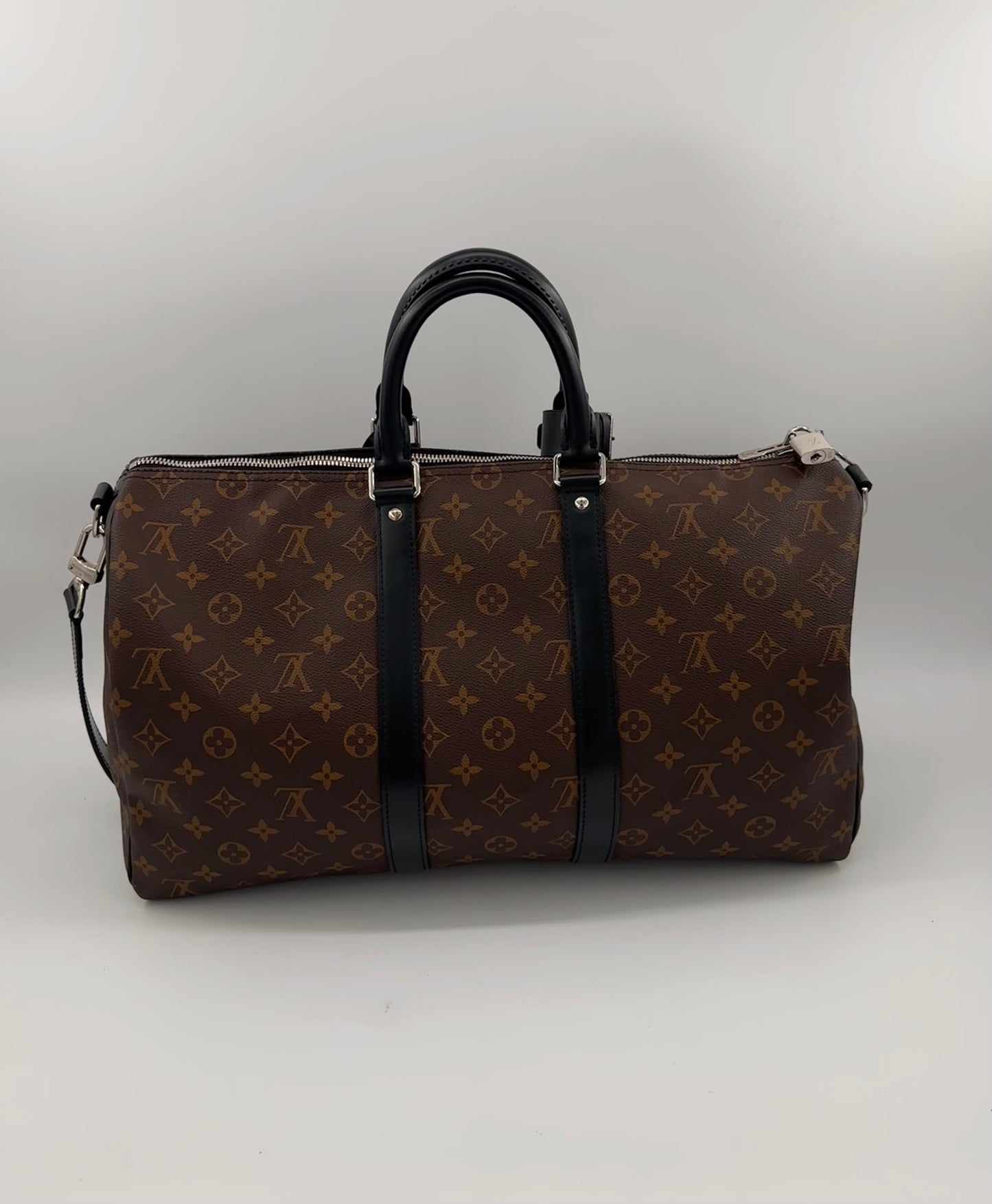 Louis Vuitton Macassar Keepall 45 Bandouliere
