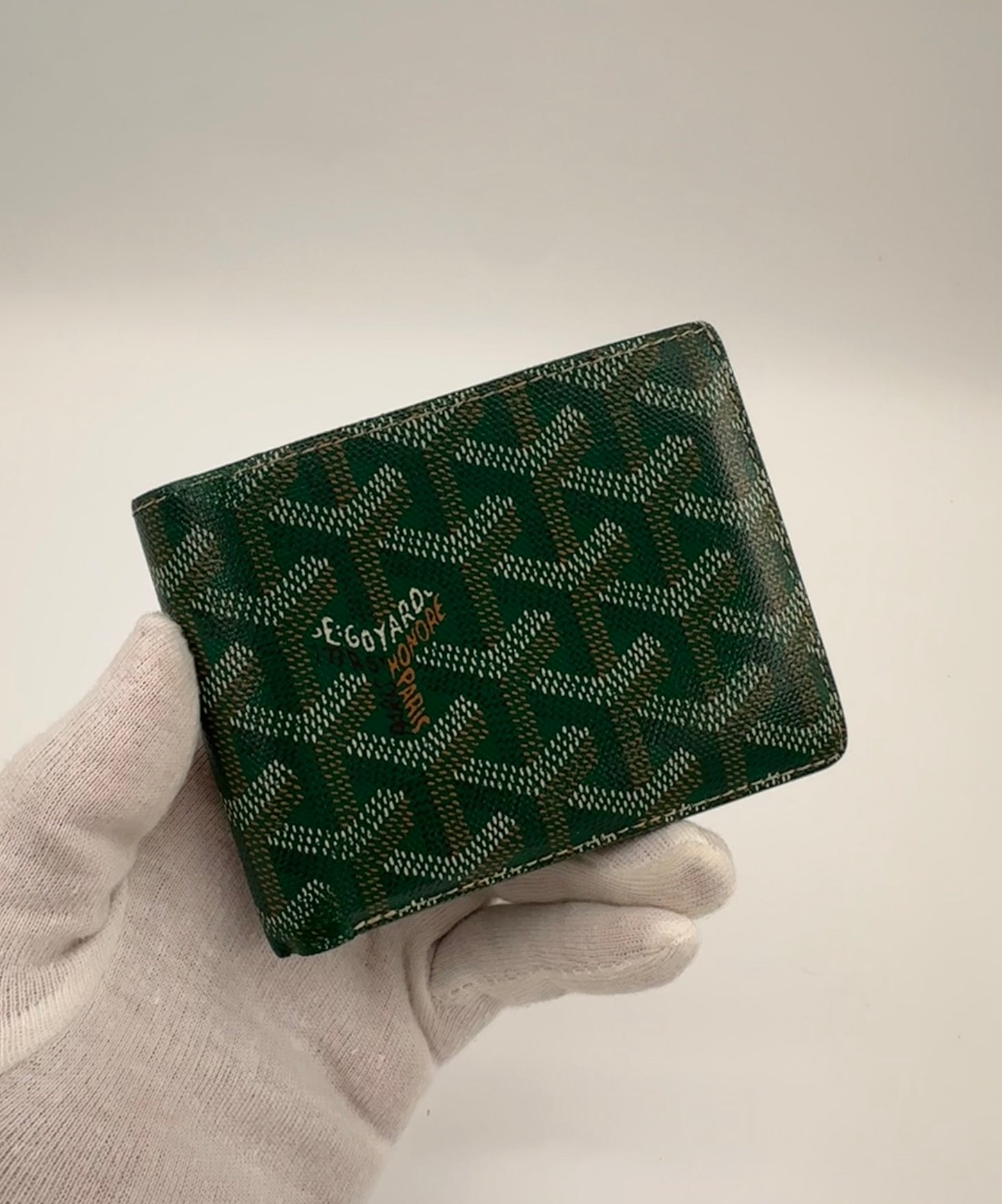 Goyard Victoire Green Wallet
