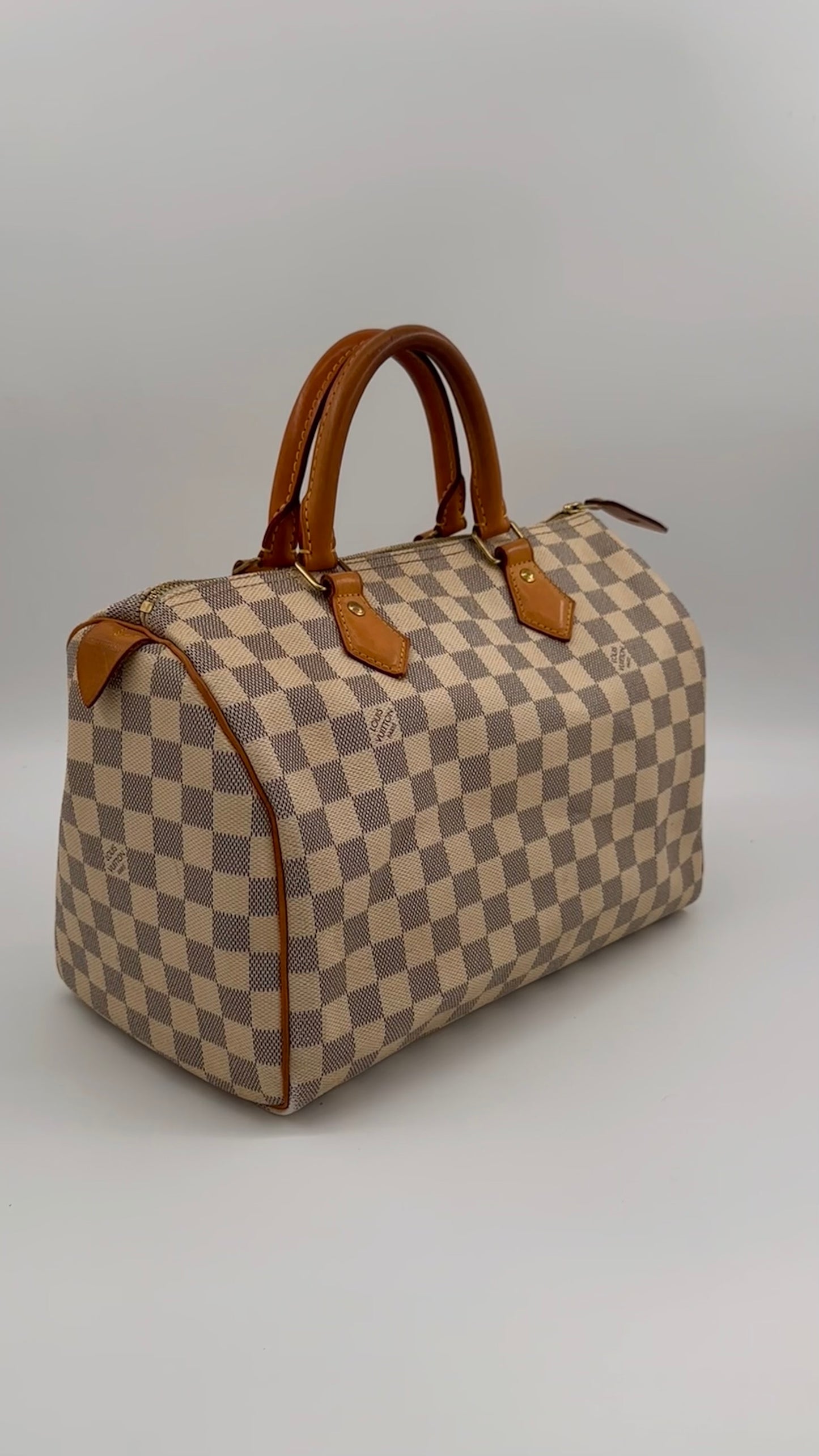 Louis Vuitton Speedy 30 Damier Azur