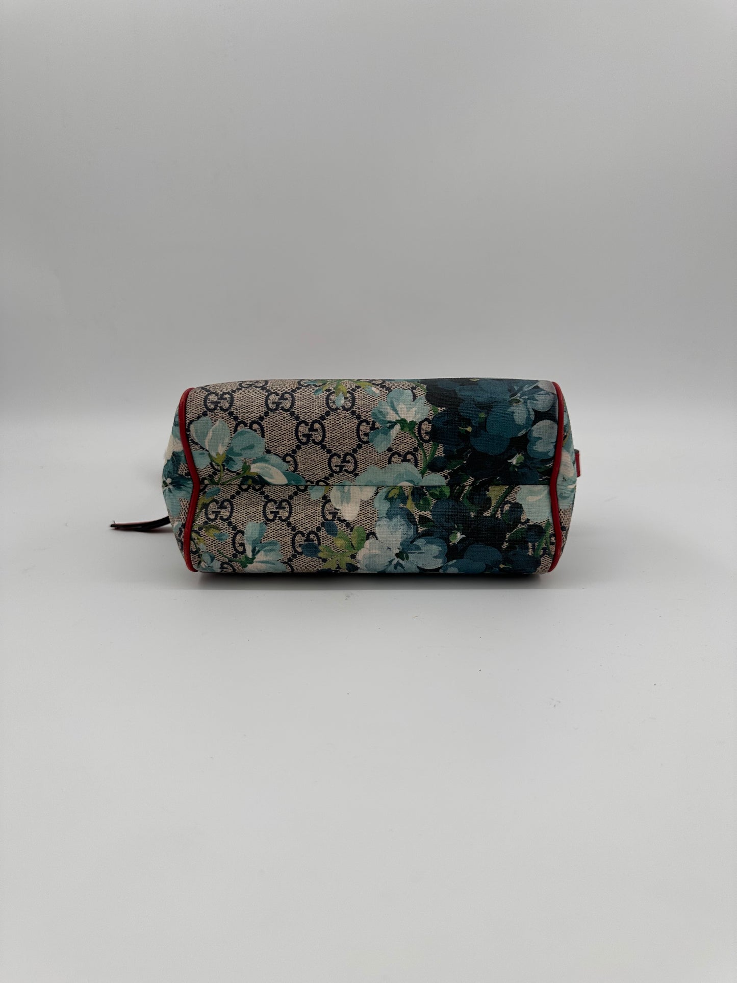 Gucci GG Supreme Blooms Mini Boston Crossbody Bag