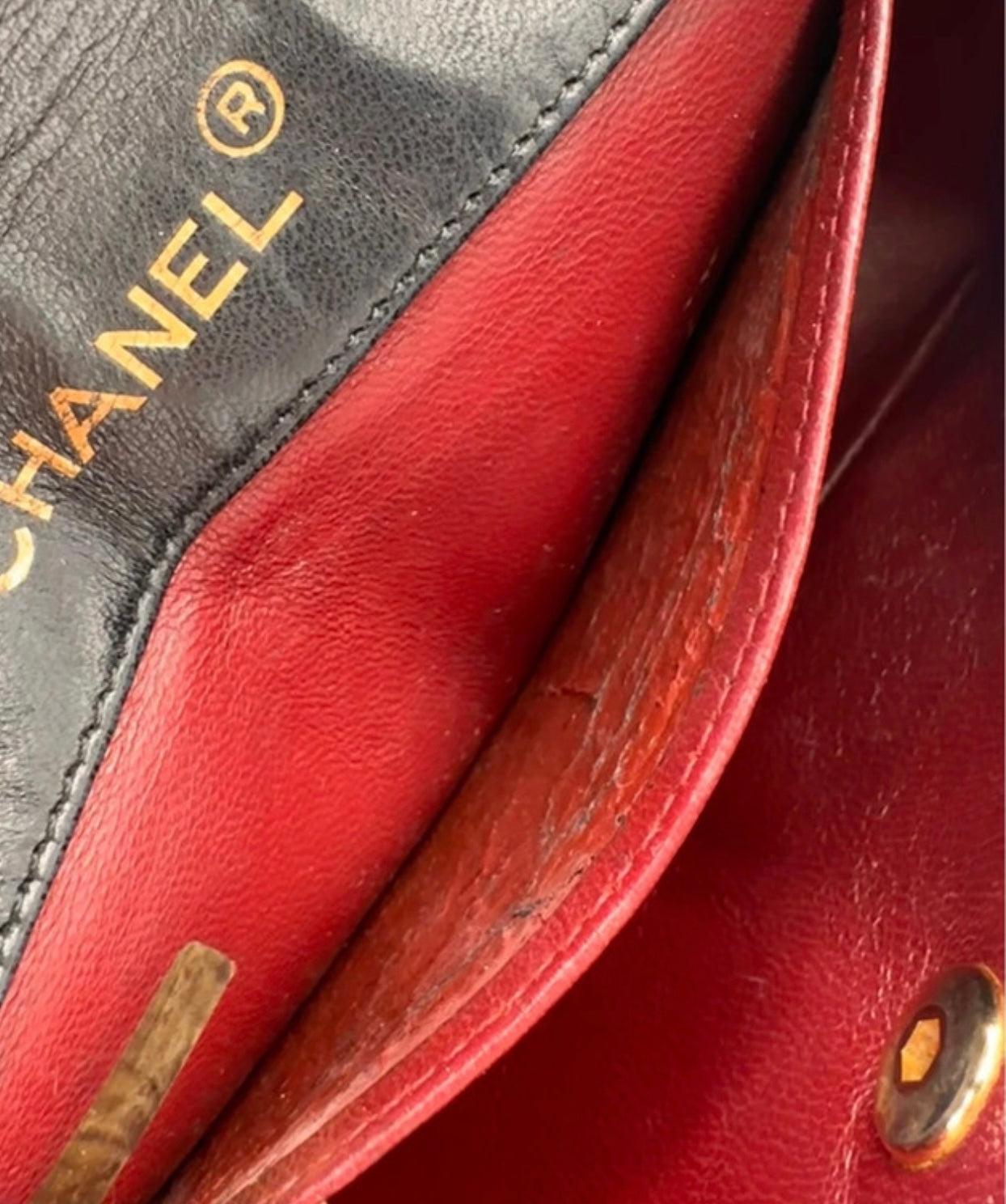 Chanel Small Turn lock Lambskin Crossbody