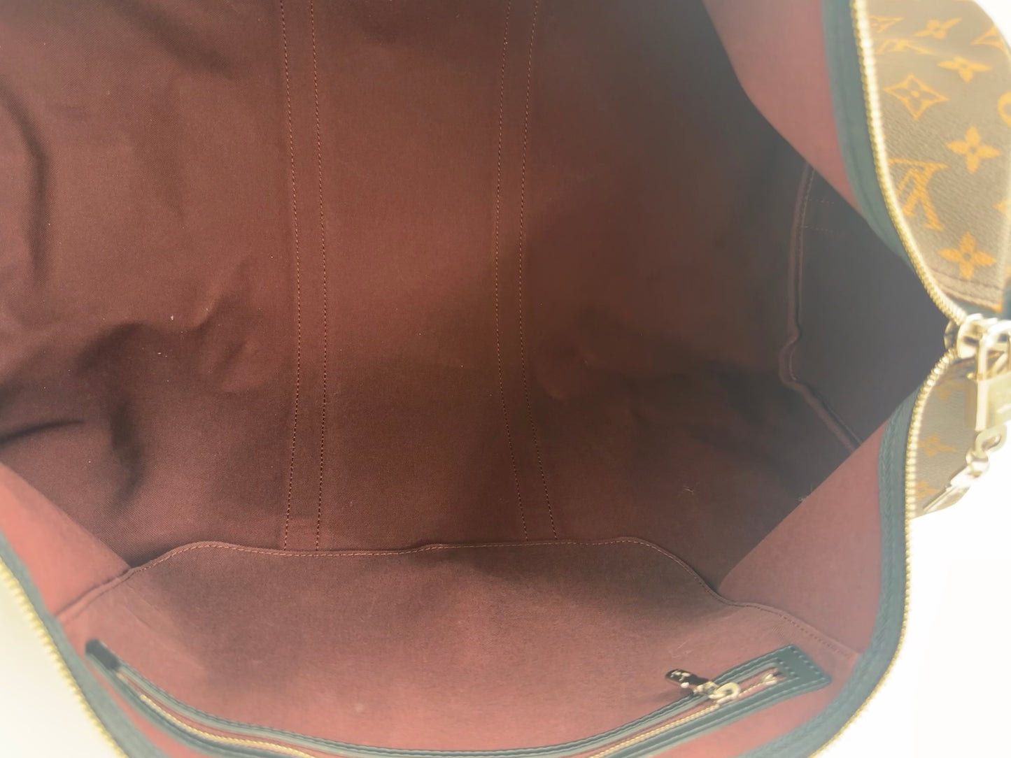 Louis Vuitton Keepall 55 Bandouliere Macassar