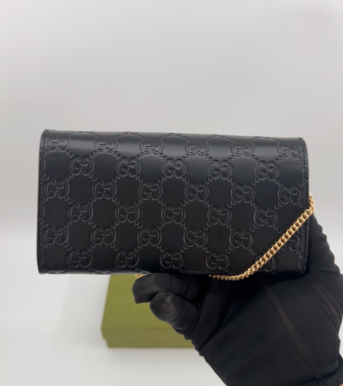 Gucci Padlock Wallet on Chain