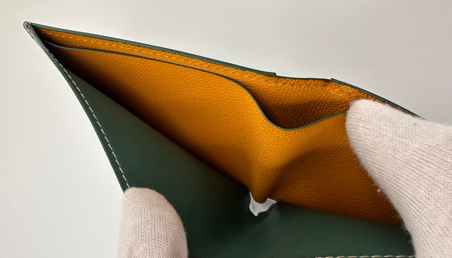 Goyard Victoire Green Wallet