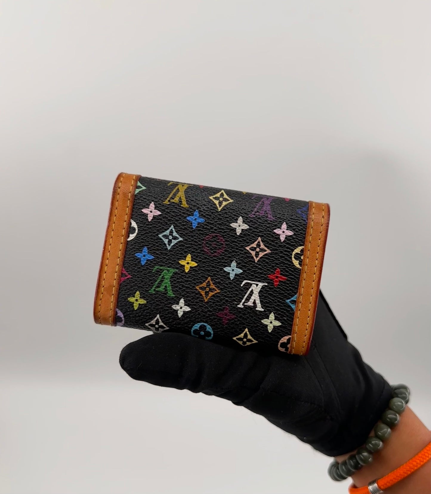 Louis Vuitton Monogram Multicolor Porte Monnaie Plat
