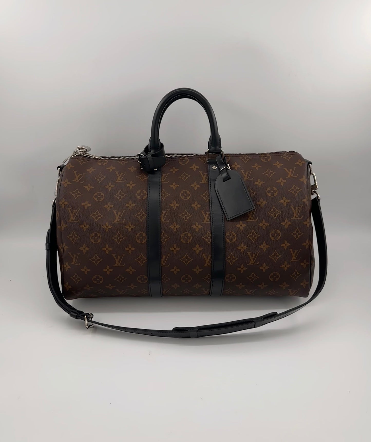 Louis Vuitton Macassar Keepall 45 Bandouliere