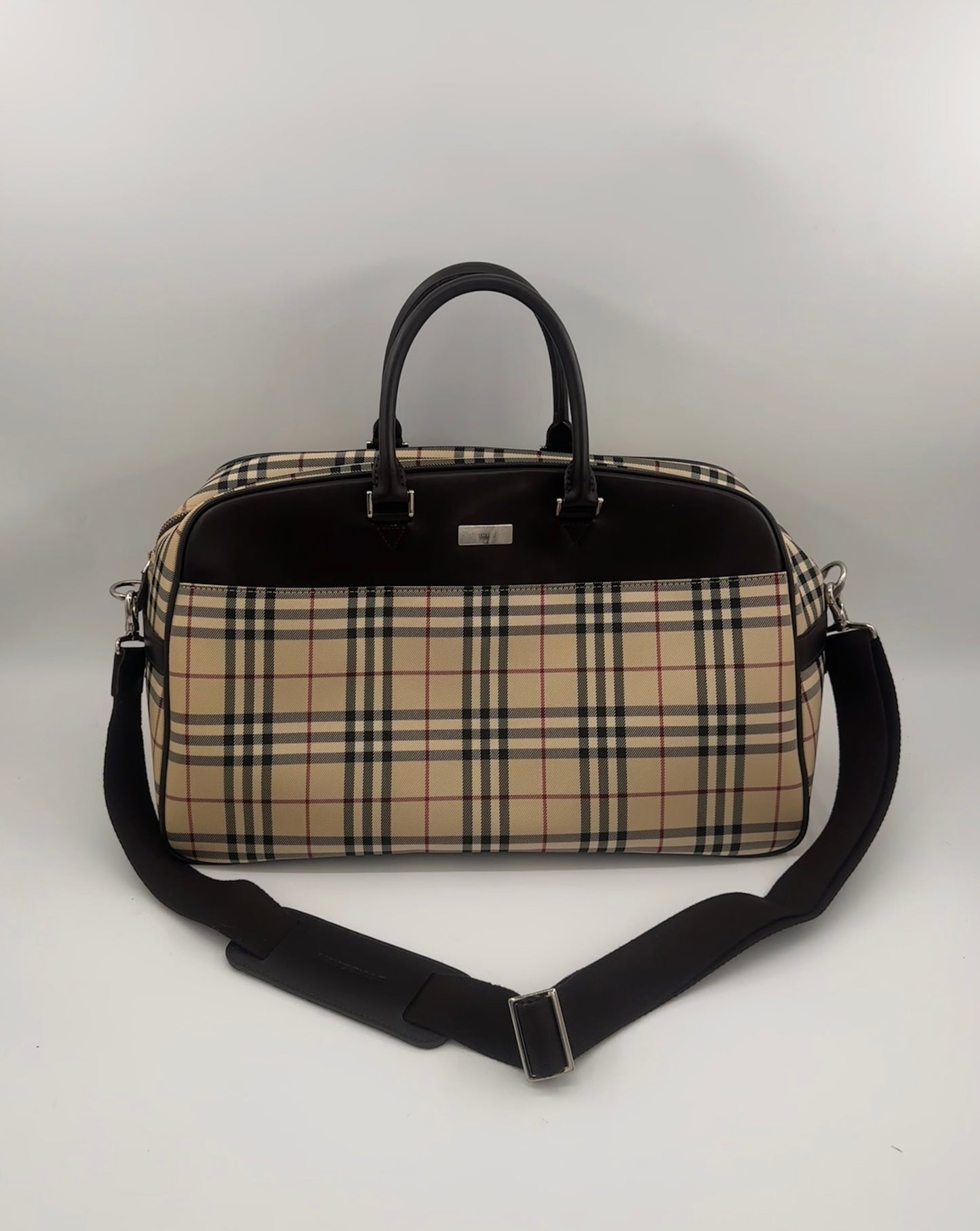 Burberry Two Way Duffle Bag Nova Check