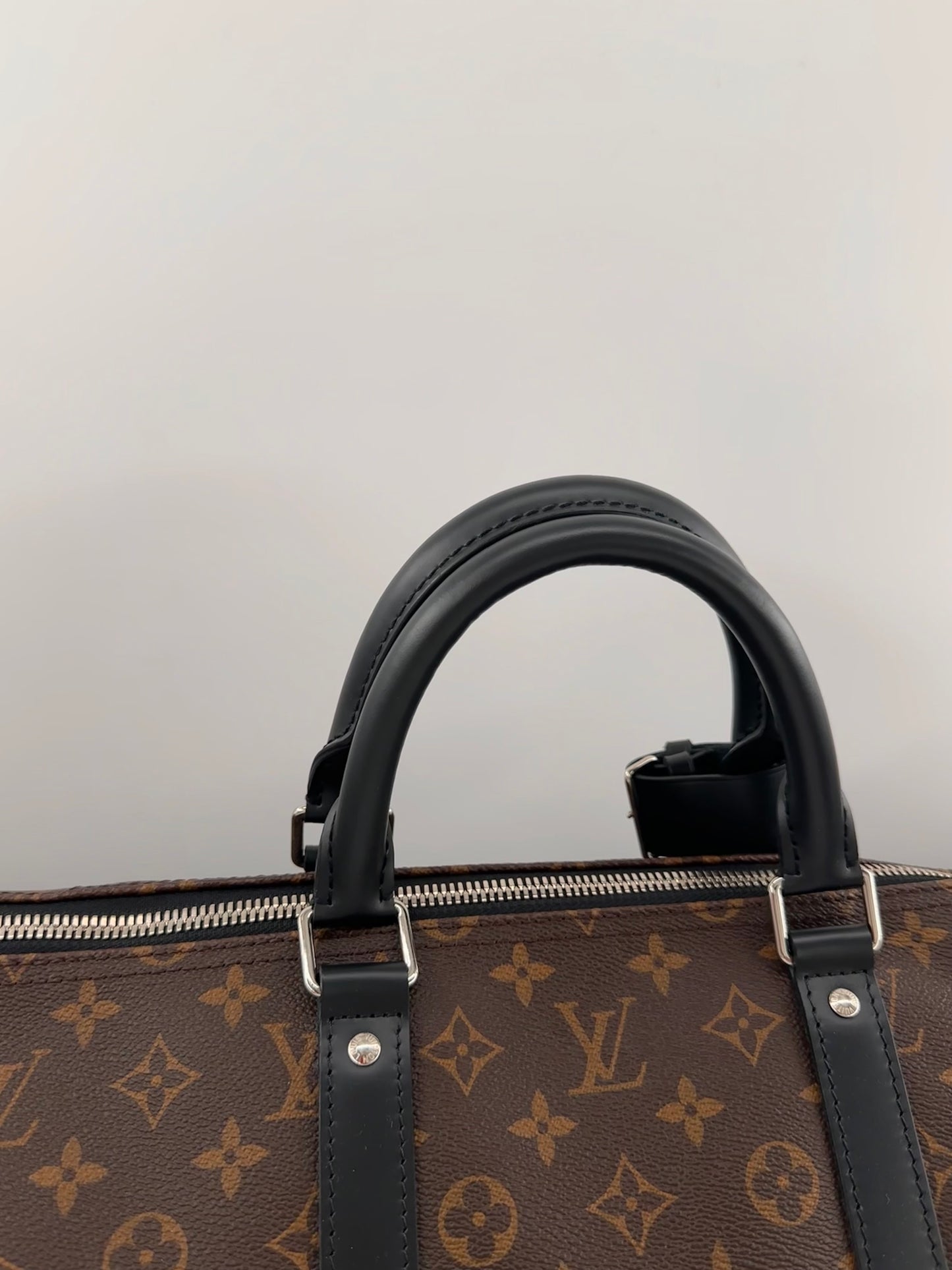 Louis Vuitton Keepall 55 Bandouliere Macassar