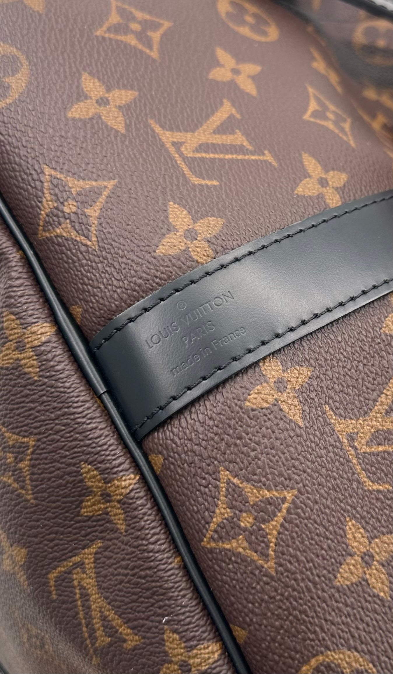 Louis Vuitton Macassar Keepall 45 Bandouliere