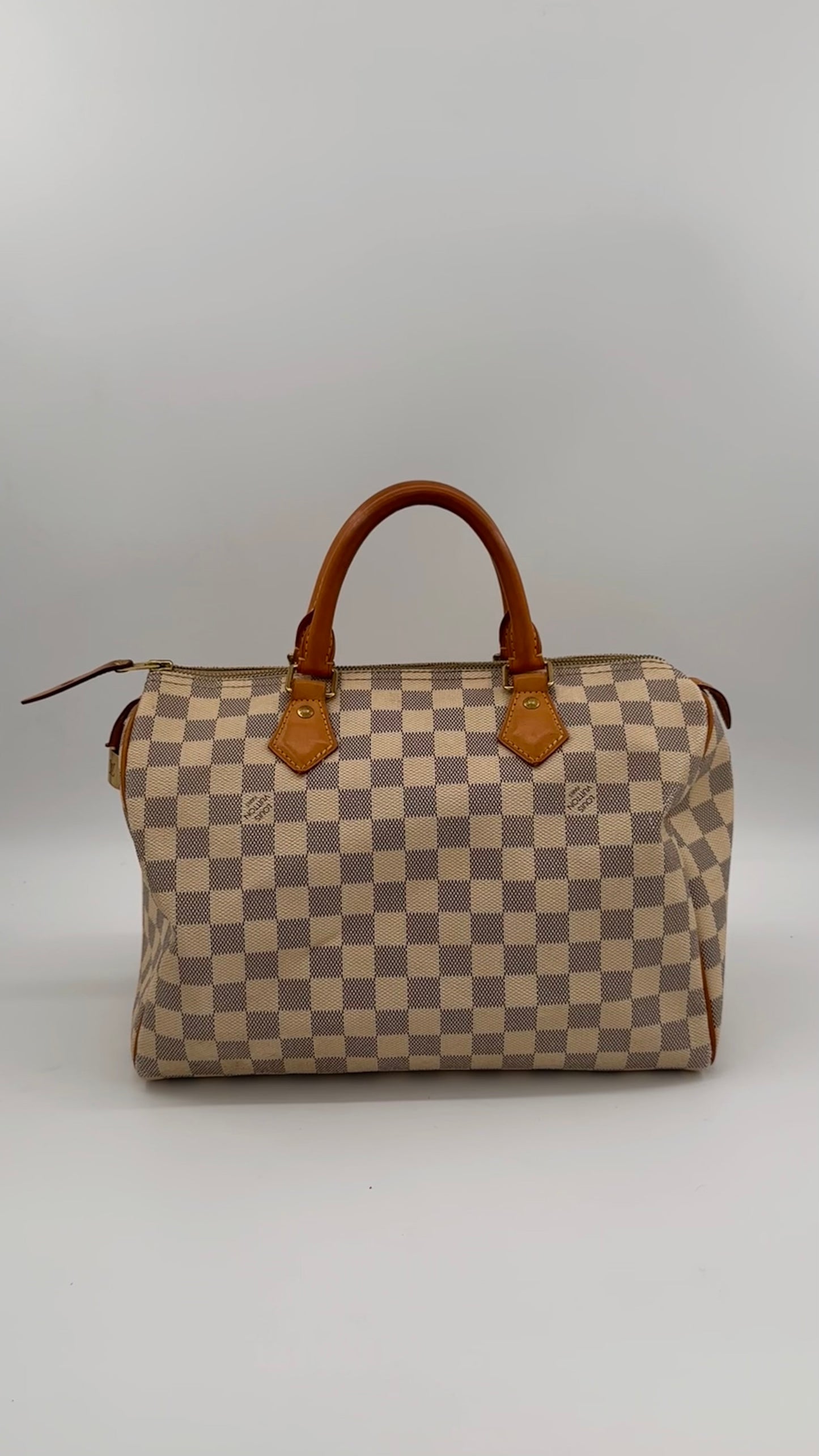 Louis Vuitton Speedy 30 Damier Azur