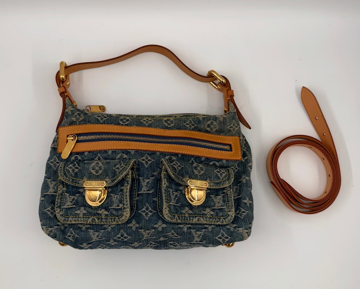 Louis Vuitton Denim Baggy PM Crossbody