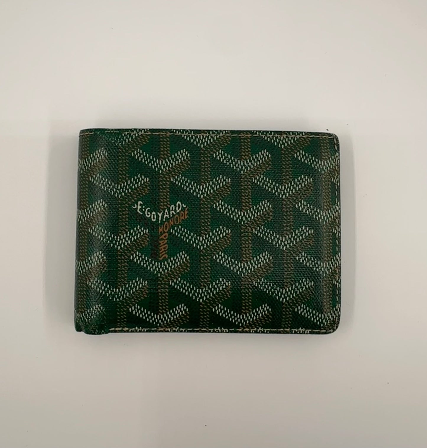 Goyard Victoire Green Wallet