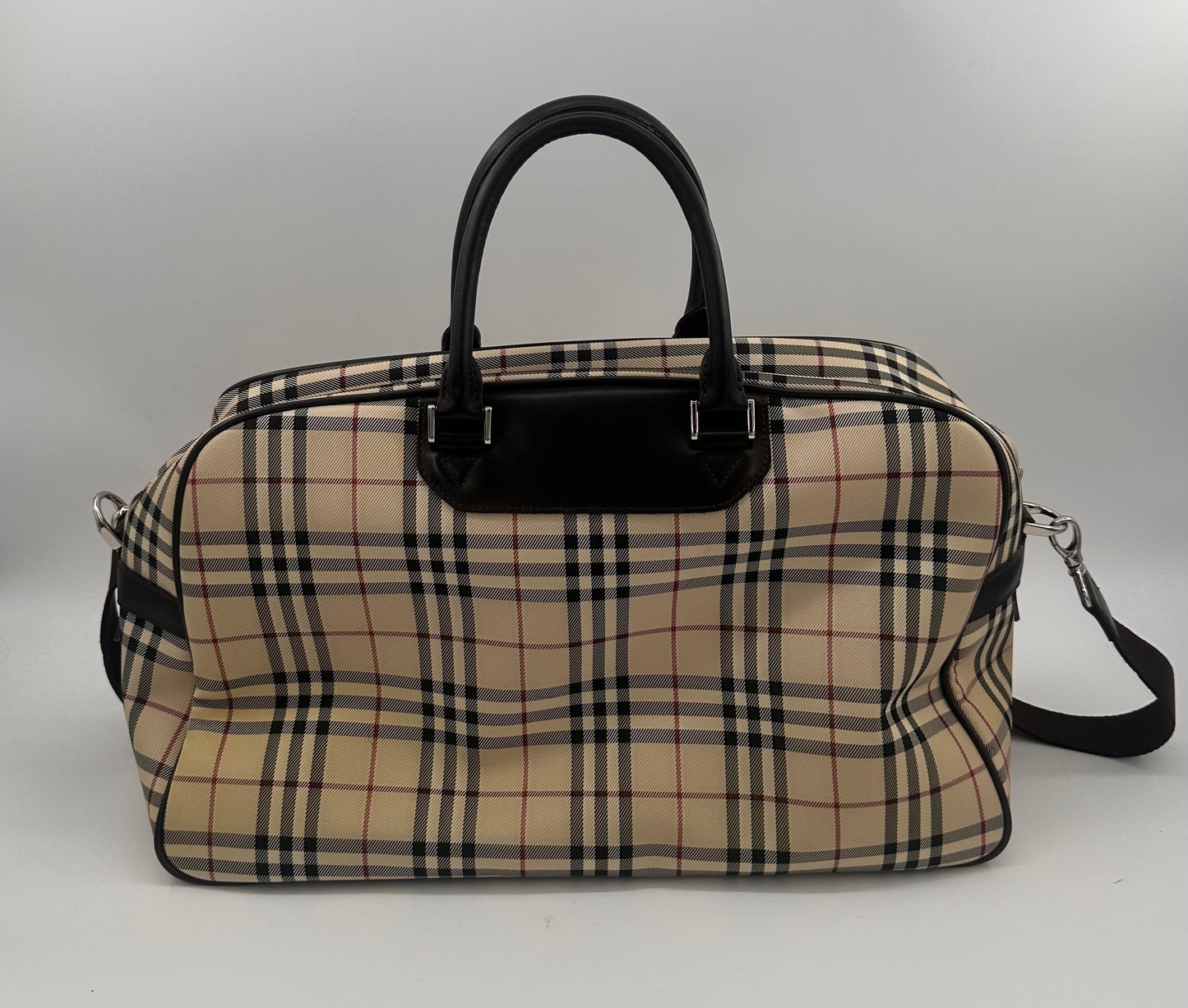 Burberry Two Way Duffle Bag Nova Check