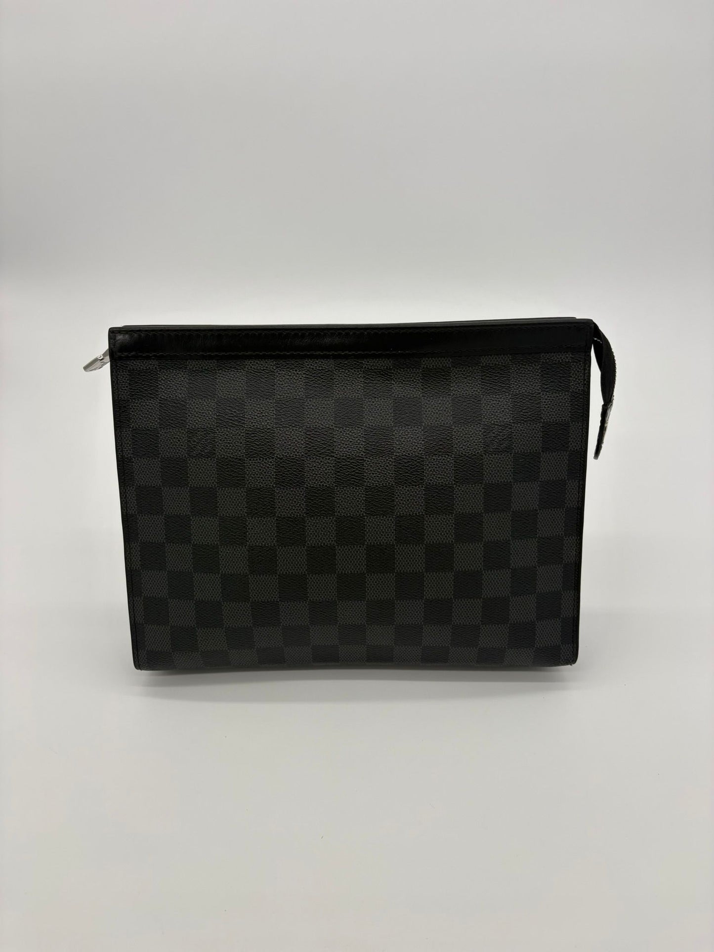Louis Vuitton Pochette Voyage Clutch Damier Graphite