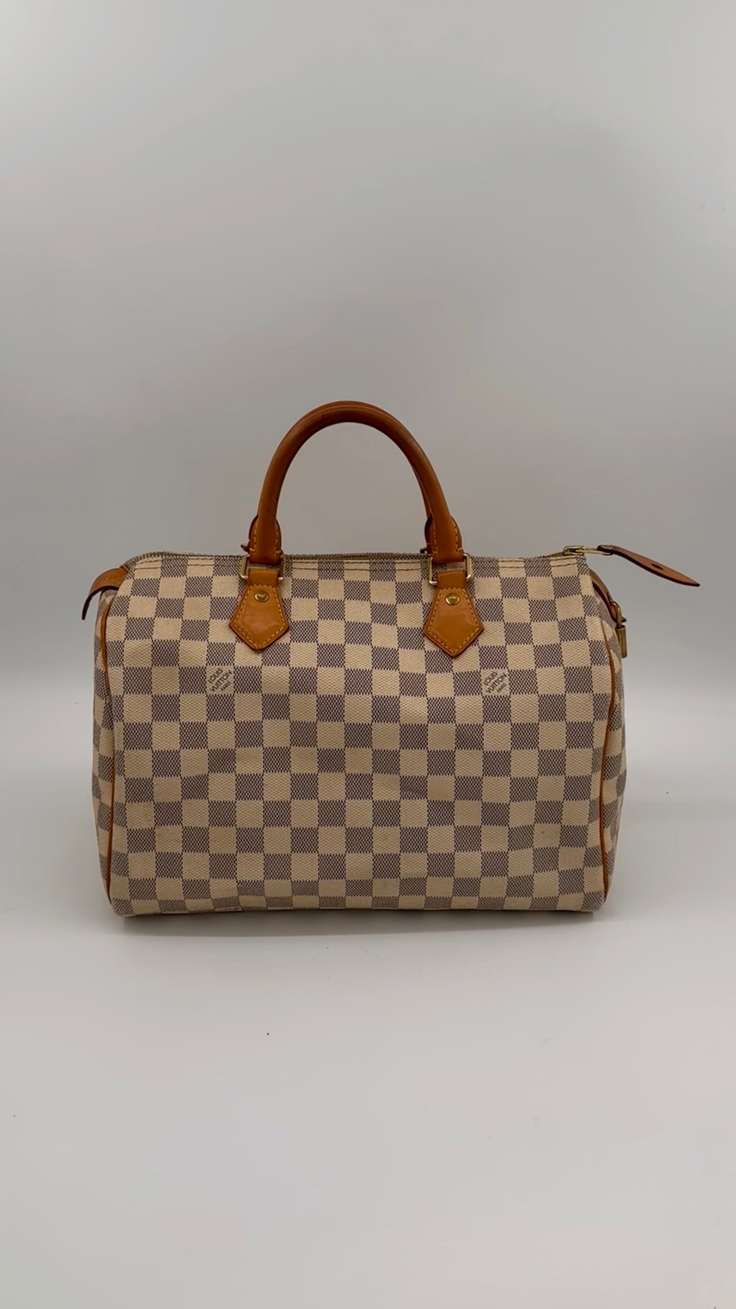 Louis Vuitton Speedy 30 Damier Azur