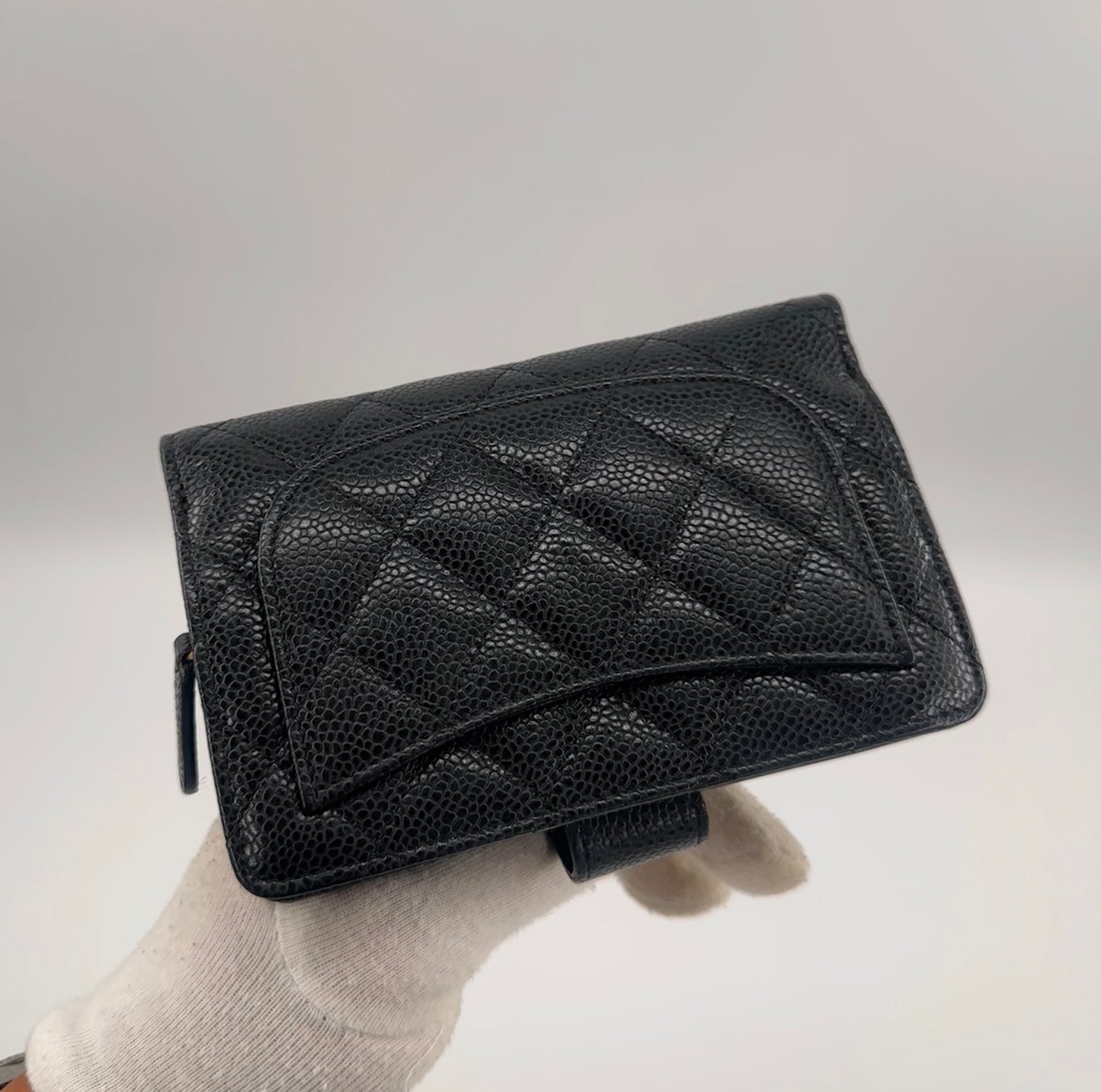 Chanel Caviar Mid Wallet